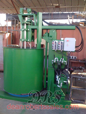 CUSTOM SAFETY SEAL BARREL MIXERS, TUB MIXERS, AND TURBO INTEGRATED MIXERS.