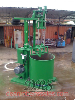 CUSTOM SAFETY SEAL BARREL MIXERS, TUB MIXERS, AND TURBO INTEGRATED MIXERS.