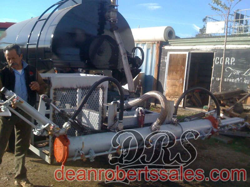 CUSTOM SEALCOAT TANKS AND TRUCKS, ANY SIZE BY DEAN ROBERTS SALES.