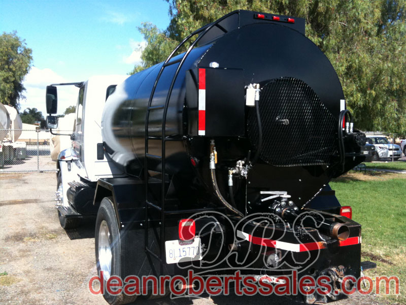 CUSTOM SEALCOAT TANKS AND TRUCKS, ANY SIZE BY DEAN ROBERTS SALES.