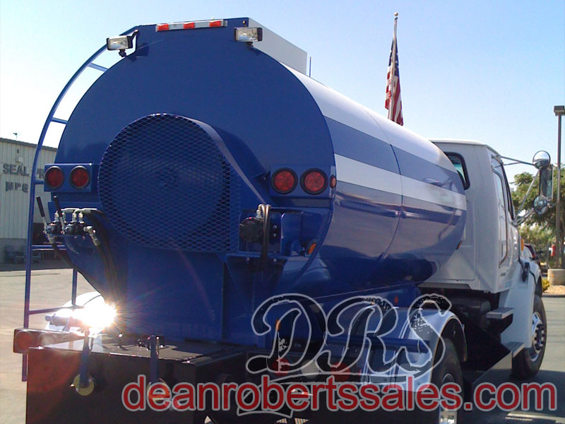 CUSTOM TRUCK MOUNTED SEAL COAT TANKS BY DEAN ROBERTS SALES 