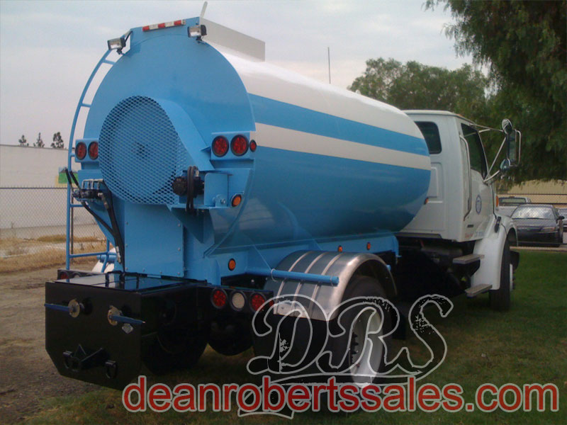 CUSTOM TRUCK MOUNTED SEAL COAT TANKS BY DEAN ROBERTS SALES 