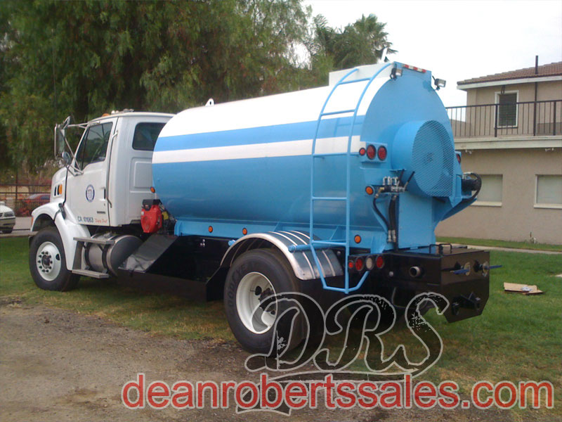 CUSTOM TRUCK MOUNTED SEAL COAT TANKS BY DEAN ROBERTS SALES 