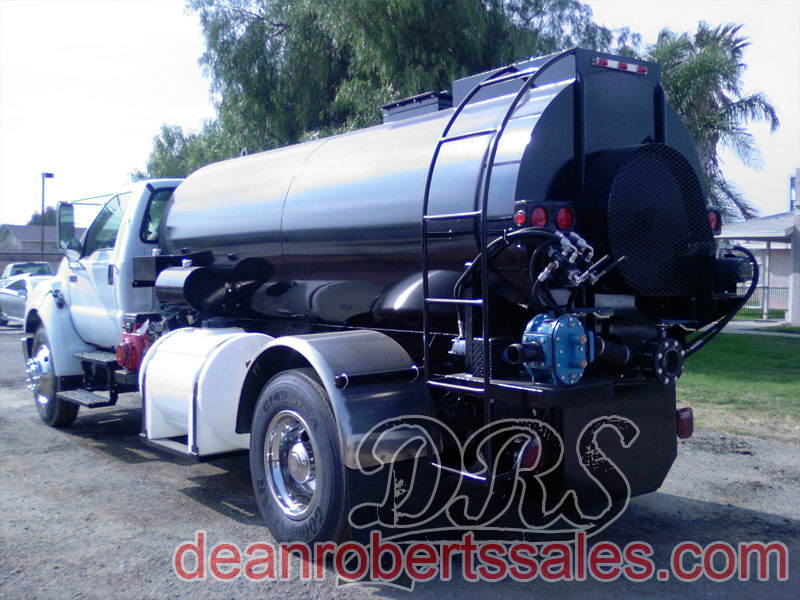 CUSTOM TRUCK MOUNTED SEAL COAT TANKS BY DEAN ROBERTS SALES 